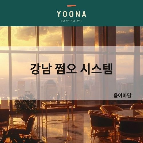 강남 쩜오 시스템